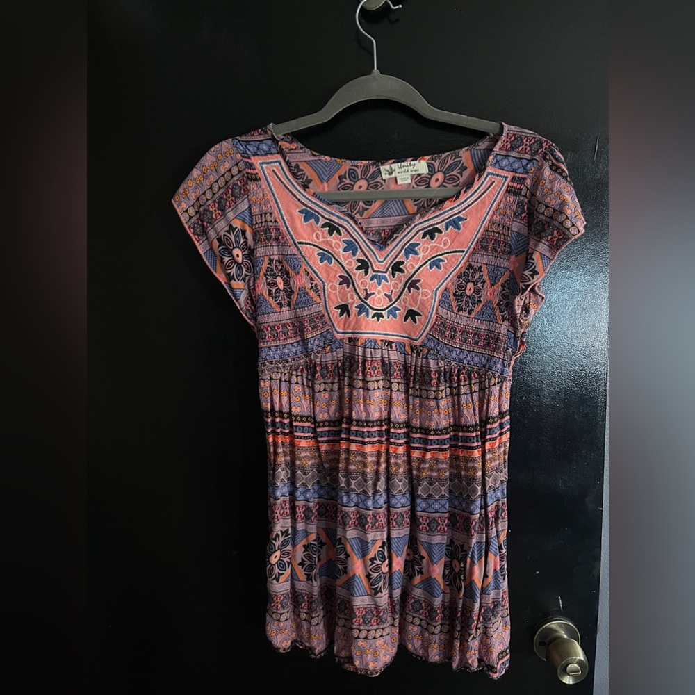 Unity Boho blouse size medium